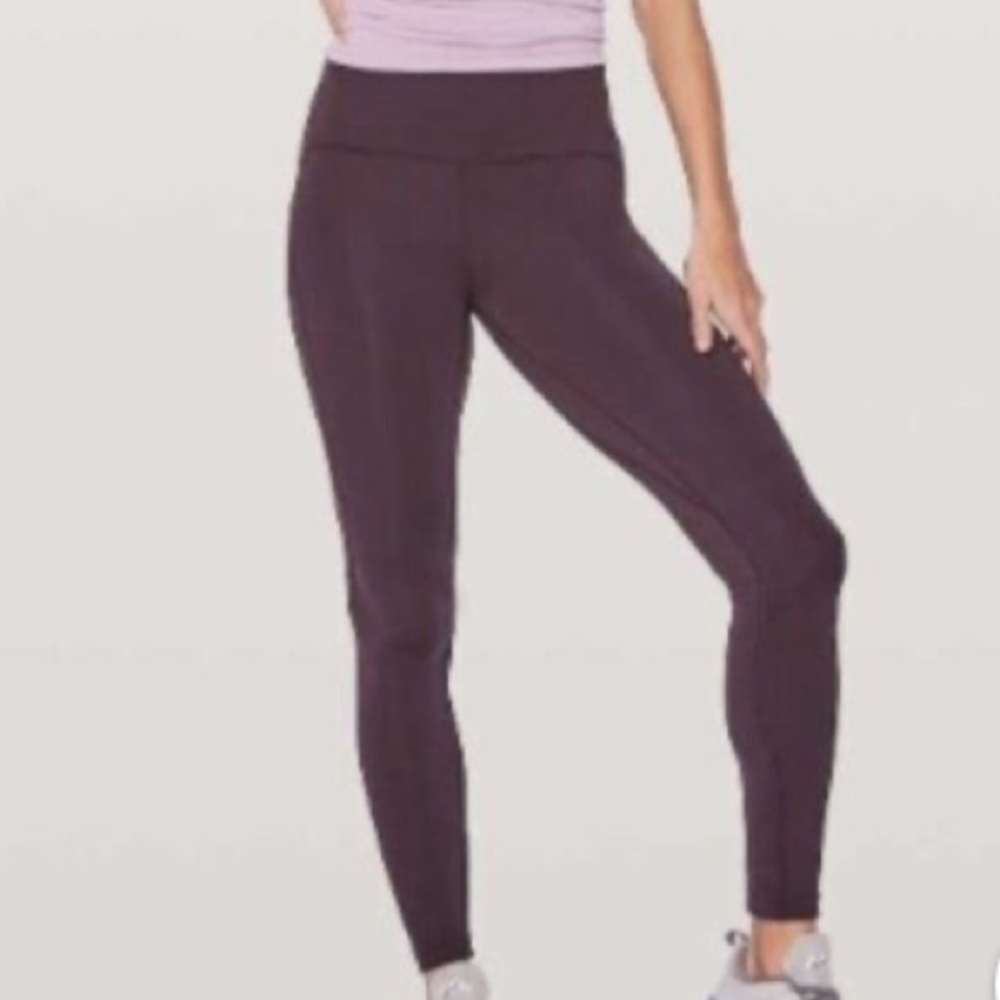 Lululemon Cherry  Leggings ~ Size 6